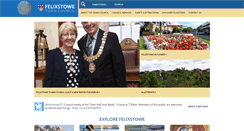 Desktop Screenshot of felixstowe.gov.uk